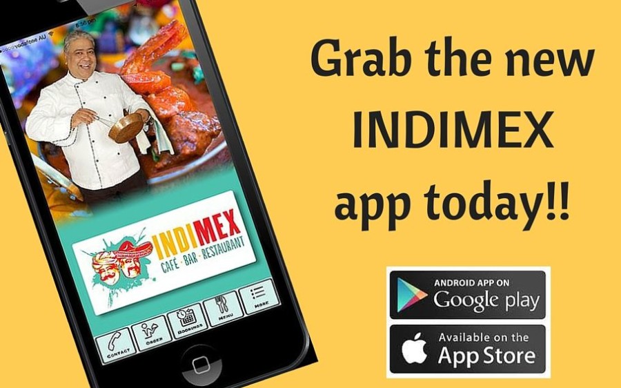 GRAB THE BRAND NEW INDIMEX APP TODAY!